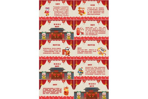 中国传统节日习俗