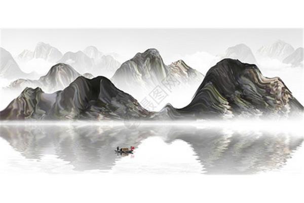 意境山水画