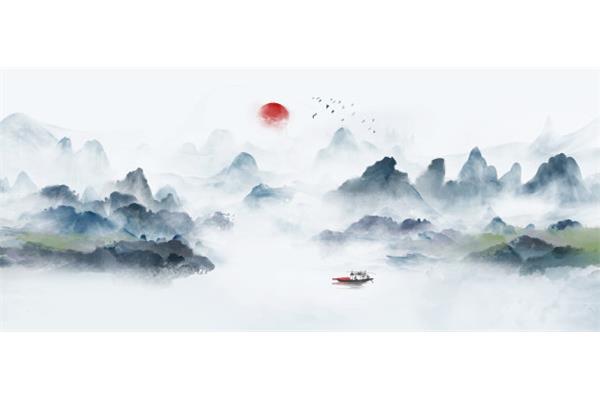 意境山水画