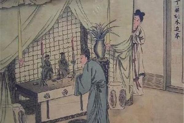 丁兰刻木的故事
