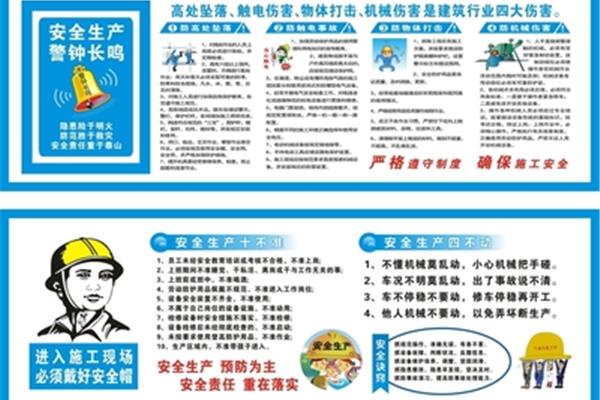 工地安全生产标语
