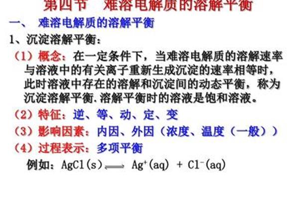 饱和溶液的概念