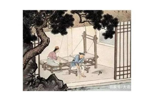 丁兰刻木的故事