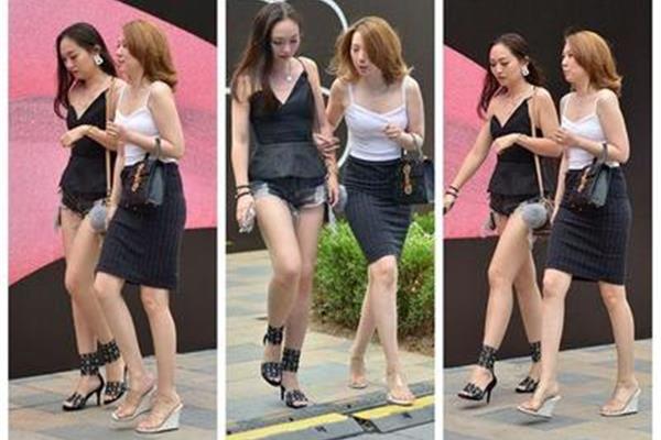 姐妹去逛街