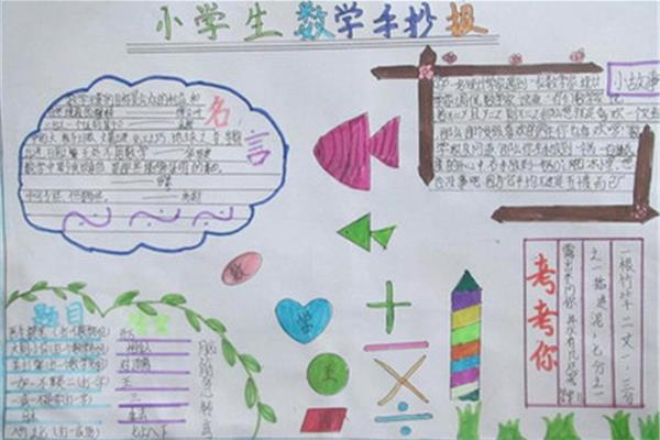 数学小知识手抄报