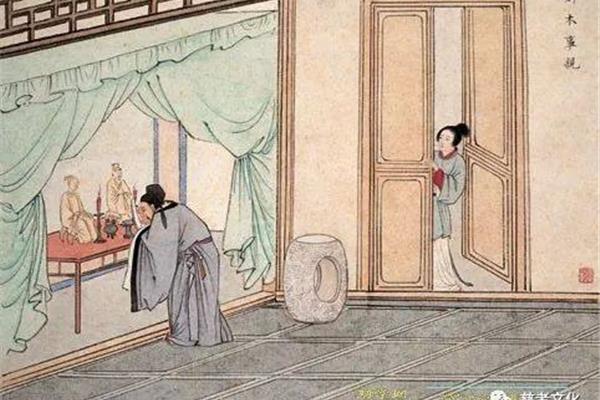 丁兰刻木的故事