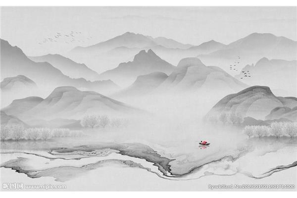 意境山水画