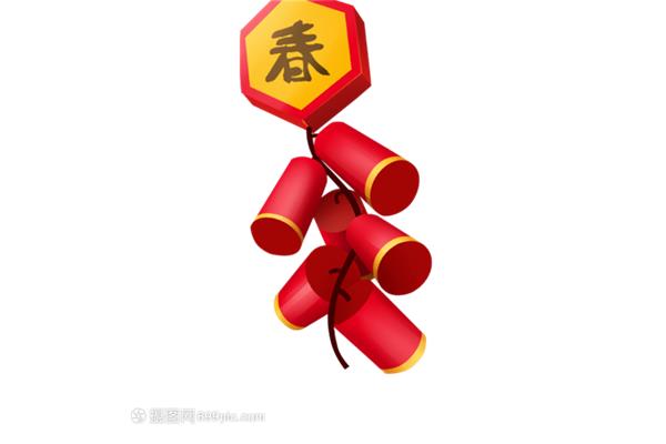 中国红鞭炮