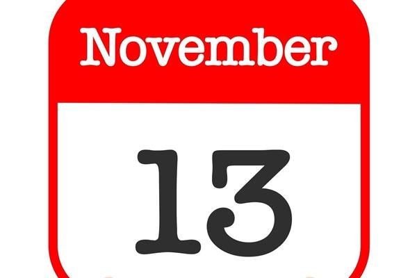 11月13日