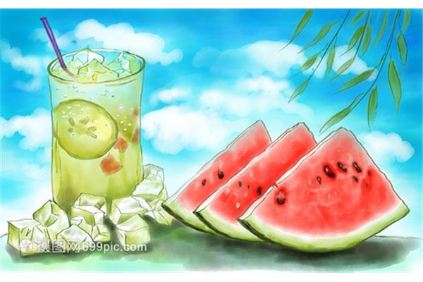 夏天的图画