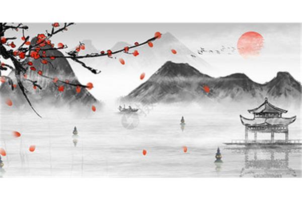 意境山水画