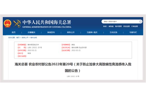 中国海关网站