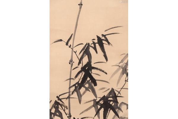 郑板桥竹石