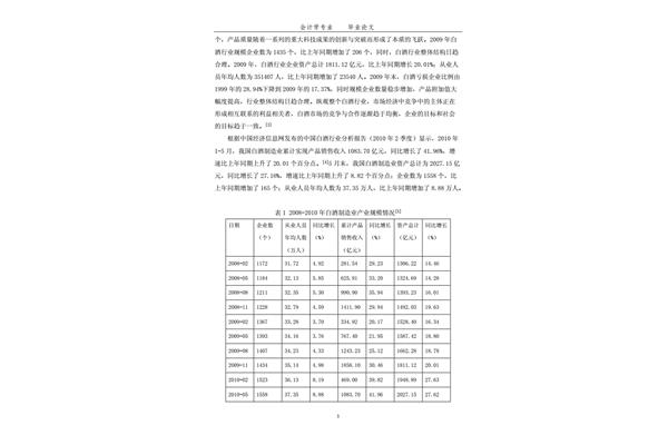 财务报表分析论文