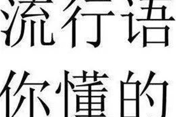 网络流行词语