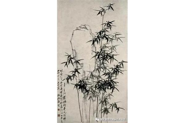 郑板桥竹石