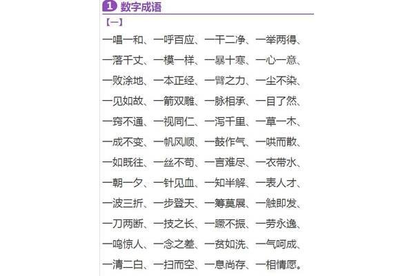 表示数量多的成语