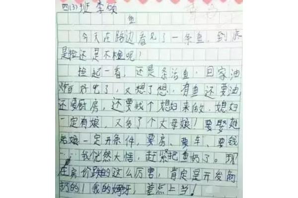 我们的什么作文