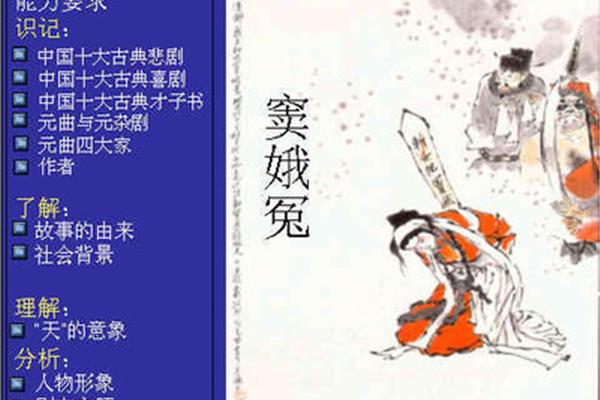 窦娥冤简介