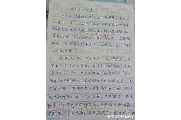 作文我的老师