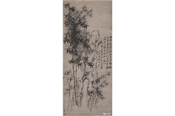郑板桥竹石