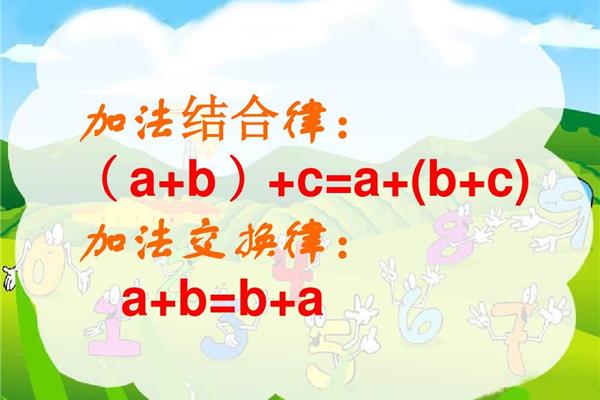 加法结合律