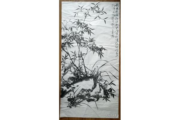 郑板桥竹石