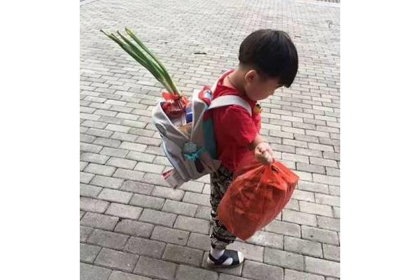 第一天上学