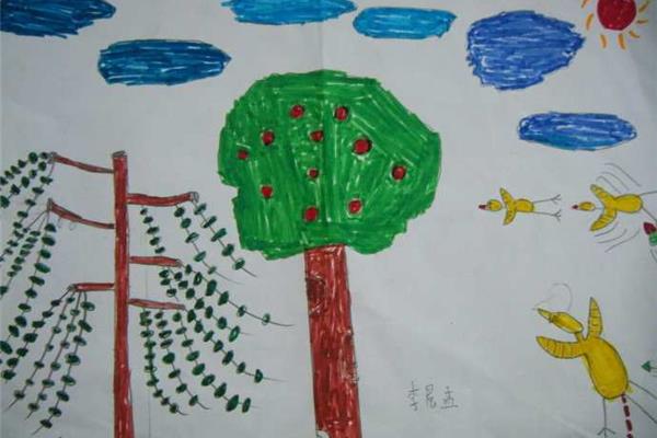 小学生绘画作品