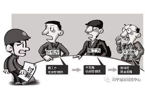 拖欠工程款