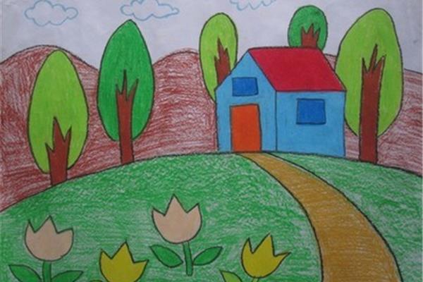 小学生绘画作品