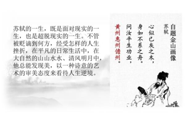 自题金山画像