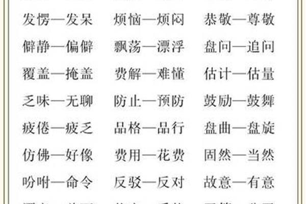告别的近义词