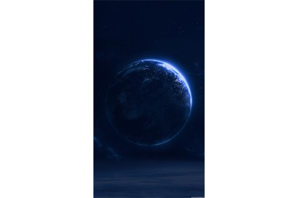 蓝色的地球