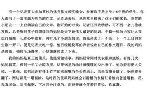 这很有意思作文