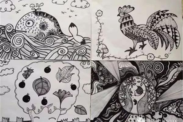 线描画教案