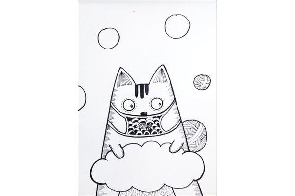 线描画教案