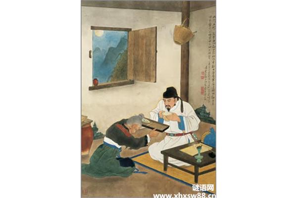 宿五松山下荀媪家
