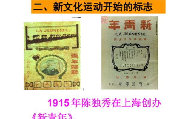 新文化运动的标志