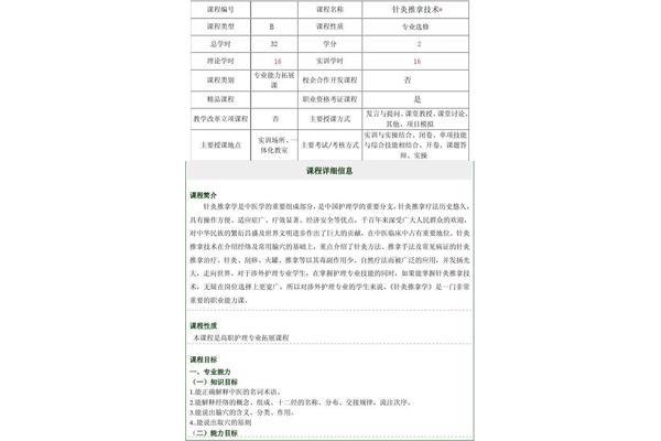 课程目标名词解释