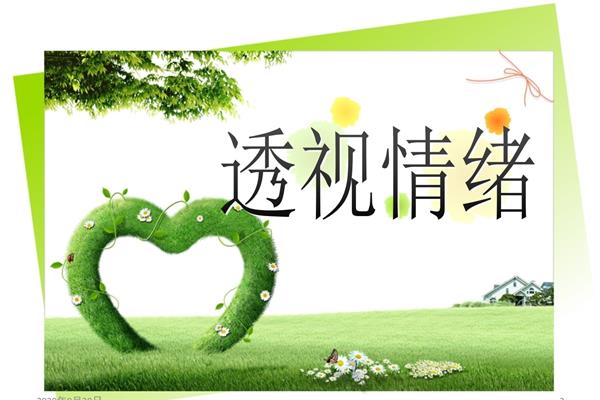 心理健康课