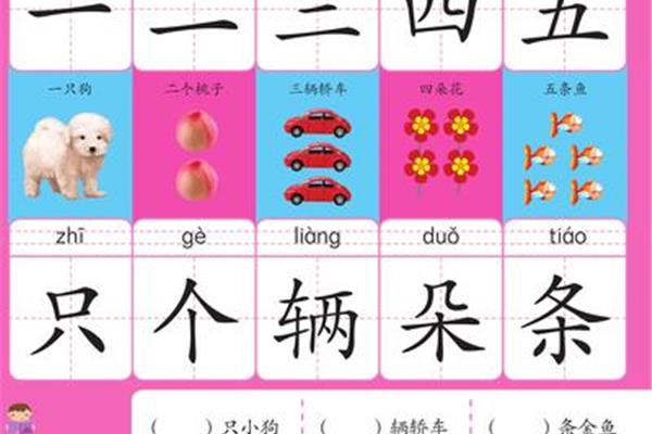 看图识字卡片
