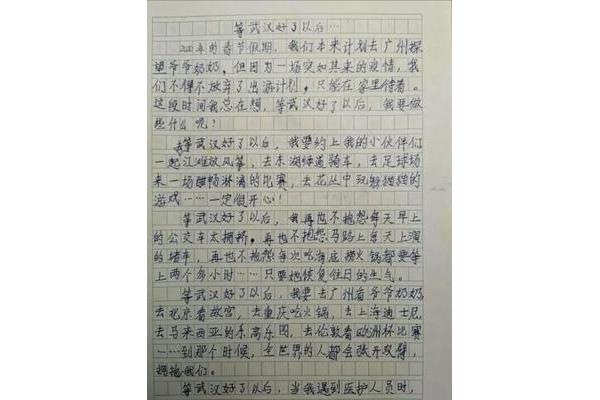 期盼作文500字