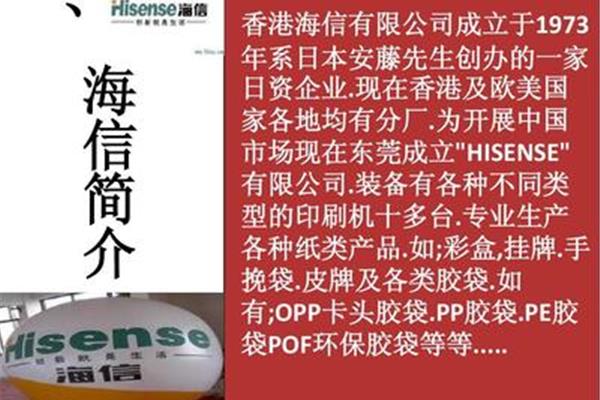 海信集团简介