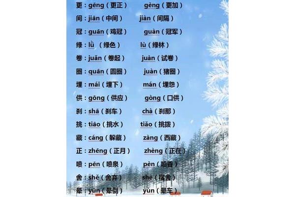 间是多音字吗