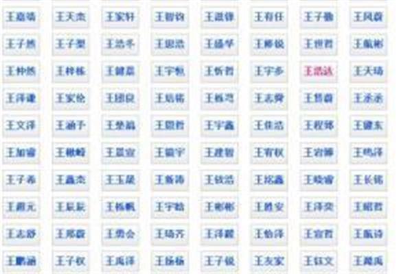 女孩名字免费