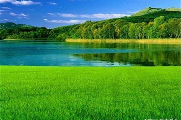 池塘的水满了