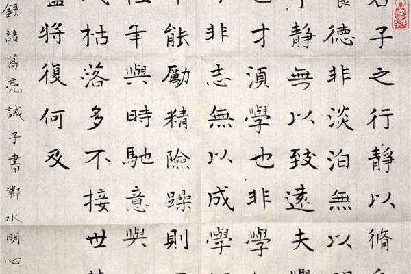 诸葛亮诫子书原文
