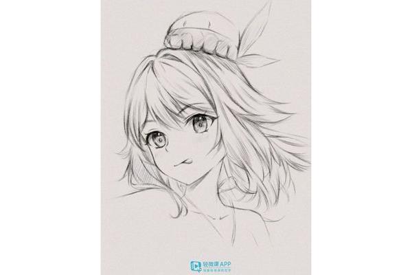 素描人物动漫