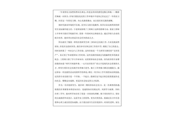 专业实践总结报告